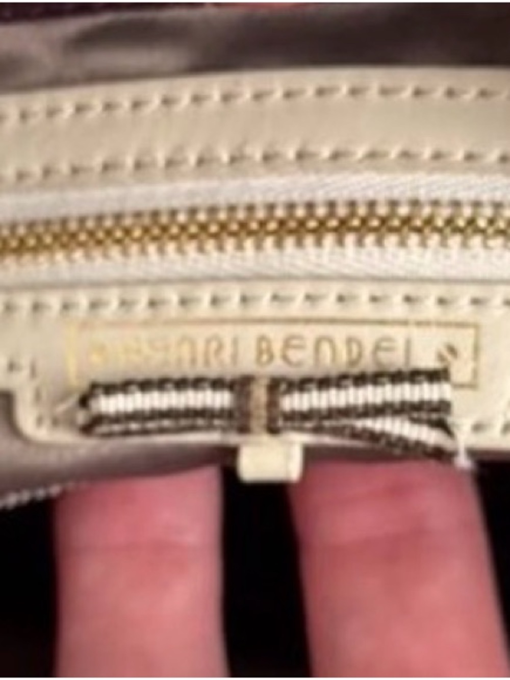 henri bendel Limited Edition Plum Leather Satchel with Gold Hardware - RARE!! - Picture 8 of 13